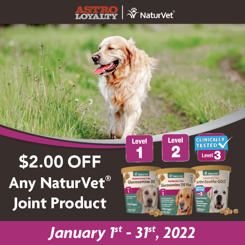 NaturVet January 2022 special offers