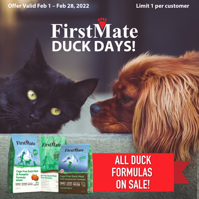 Dollars OFF Duck Formulas for Dogs and Cats
