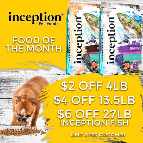 inception Fish Formulas for Dogs