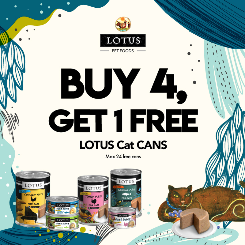 Lotus Cat Cans
