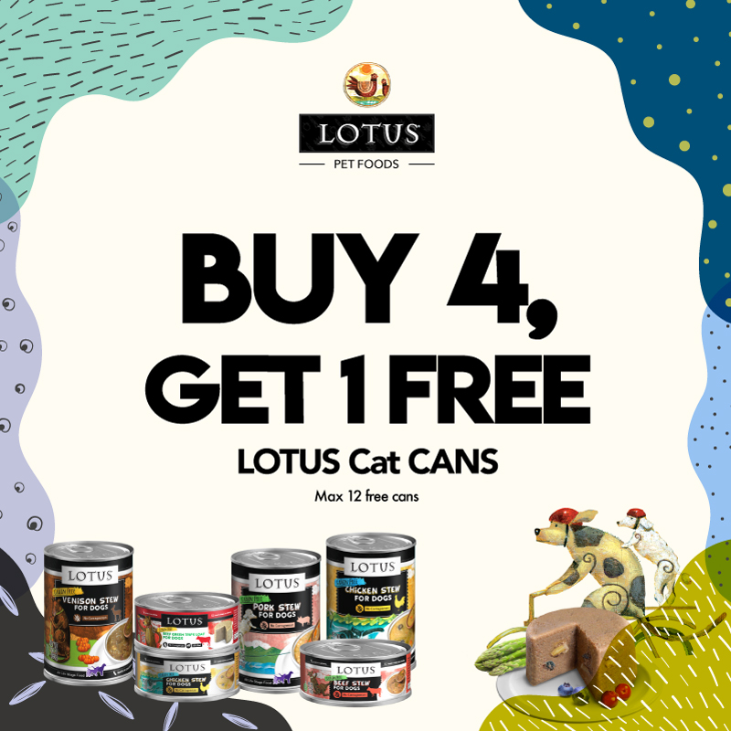 Lotus Dog Cans